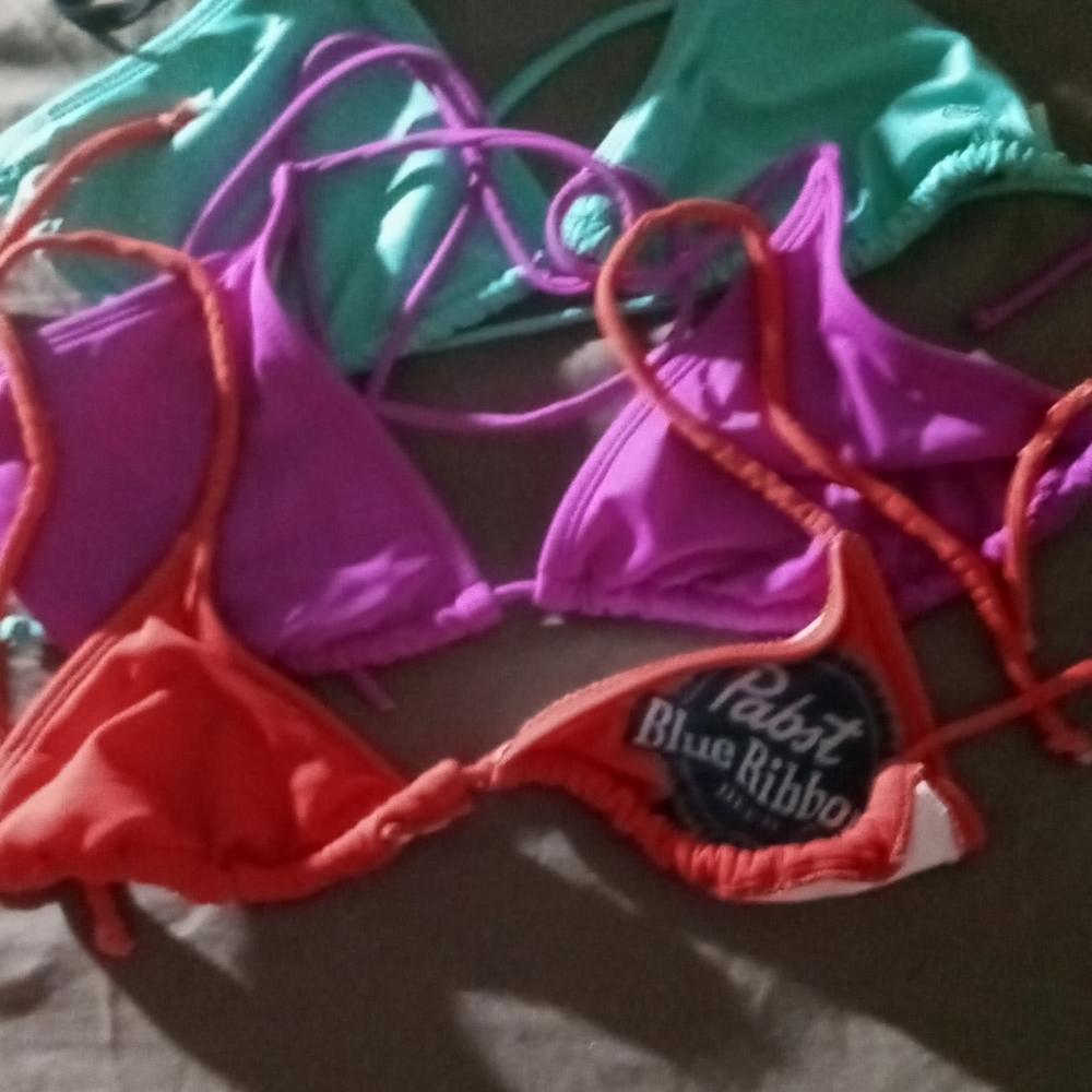 Two piece swim suits